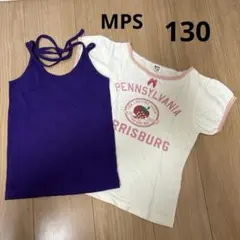 130 MPS/エムピーエス　半袖トップス&キャミソール　2枚セットのサムネイル