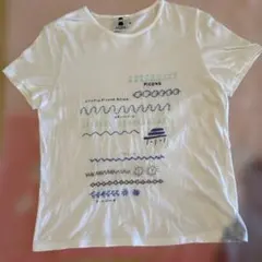 PICONE/ピッコーネ◇半袖Tシャツ『38』ホワイトブルーのサムネイル