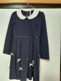 anyFAM　ネイビー フォーマルドレス ボレロセット120