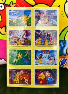 【非売品】ポケットモンスター　下敷き　ピカチュウ　サトシ　ロケット団　ポケモン 非売品】ポケットモンスター 下敷き ピカチュウ サトシ ロケット
