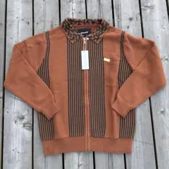 FUCKING AWESOME ZIP POLO STRIPED KNIT
