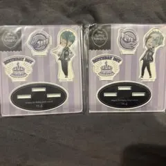 ツイステ　ミニアクリルスタンド　ジェイド　フロイド