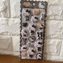 ハローキティ　ギャル　ヒョウ柄　シール