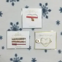 東方神起 TVXQ! ハート チャーム ブレスレット ブローチ ヘアピンセット