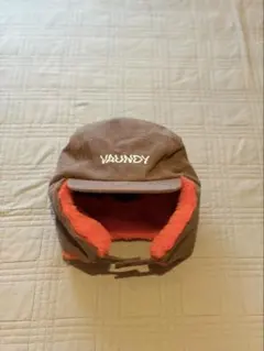 VAUNDY オレンジファー付きキャップ - メルカリ