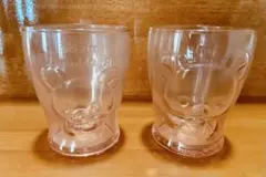 新品 リラックマ ペアグラス クリアピンク ミスド 福袋