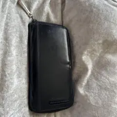 TOMMY HILFIGER ブラック 長財布