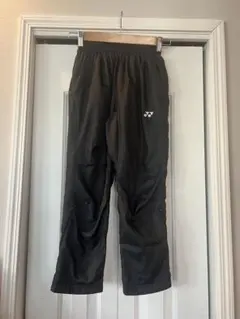 【美品】YONEX ブラック　ウィンドウォーマーパンツ 130
