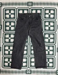 90s LEVI’S 501 先染めblack denim ボタン裏刻印524
