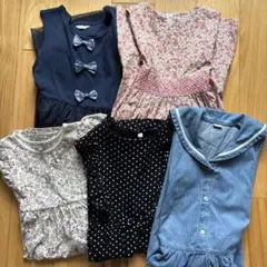 女の子用 ワンピース 5点セット　サイズ140〜150のサムネイル