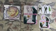WIND.BREAKER 桐生三輝グッズ ホログラムキャラバッジ他3点セット