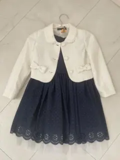 美品✨即日発送✨ヒロミチナカノ 130cm フォーマル ワンピースボレロセット