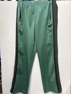 Needles トラックパンツ グリーン MR286 sizeM - メルカリ