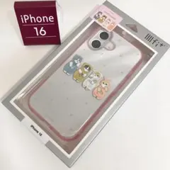 モフサンド mofusandイーフィットiPhone16耐衝撃ケース5763