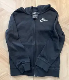 Nike ブラック 裏起毛　フルジップパーカー　XS