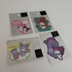 산리오 キャラクター ビニールステッカー 4種セット