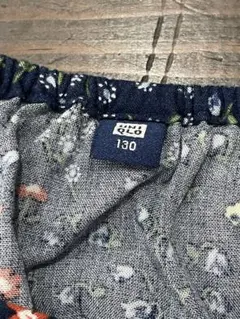 UNIQLO ノースリーブ 花柄 ワンピース 130