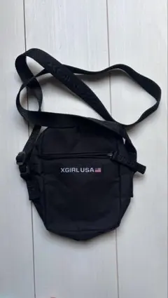 XGIRL USA ブラックショルダーバッグ