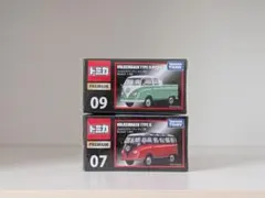 トミカ PREMIUM フォルクスワーゲンタイプ21台とピックアップ2台