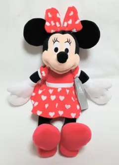 ミニーマウス ハート ぬいぐるみ マスコット ディズニーストア限定 スタンダード