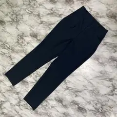 【未使用】 P.2 有木株式会社 パンツスーツ スキニー ストレッチ ネイビー