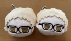 ハイキュー!! フェイスぬいぐるみキーホルダー 月島蛍