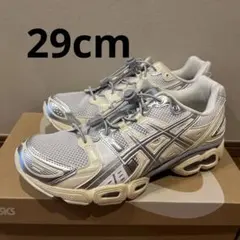 【美品】アシックス Gel-Nimbus 9 グレー　29cm 2024年 8/1 発売】emmi x ASICS GEL-NIMBUS 9 “White/Pure