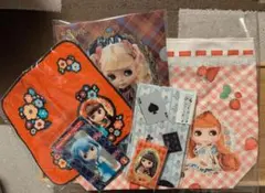 【新品】Blythe いちご柄トートバッグ他 雑貨6点セット
