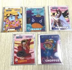 サーティワン ワンピースコラボ コレクションカード チョッパー ハンコックルフィ