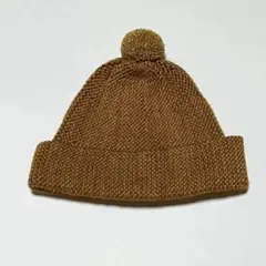 misha and puff   ニット帽　2-4Y 新品未使用】 misha and puff ニット帽Green 2-4y