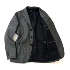【美品】エルメス　テーラードジャケット　カシミヤ100%　中綿入り　現行　44のサムネイル