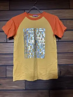 BETTY'S BLUE ラグランTシャツ オレンジ イエローのサムネイル