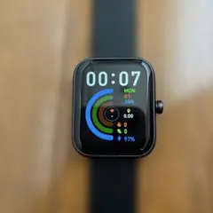 スマートウォッチ ブラック IDW25 本体