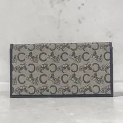 CELINEセリーヌ 長財布　ブラウン系　ビンテージ　Cサルキーのサムネイル