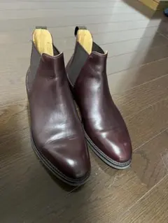 トレーディングポスト サイドゴアブーツ ボルドー