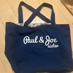 Paul & Joe sister トートバッグ ネイビー