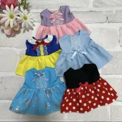 1578.メルちゃん ソランちゃん 服 ワンピース ハンドメイド
