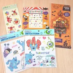 ハロウィン バルーン ネイルシール モンスターズインク ステッカー シールセット