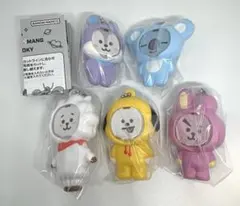 BTS BT21 フォトフレームマスコット RJ COOKY CHIMMY