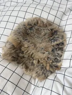 モフモフ ニット帽