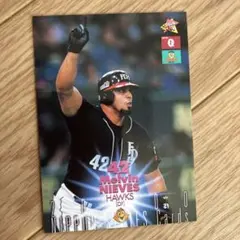 2000 BBM ニエベス 福岡ダイエーホークス 日本シリーズカード