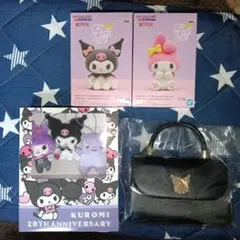 「新品未開封My Melody＆Kuromi Fluffy Puffyお得セット