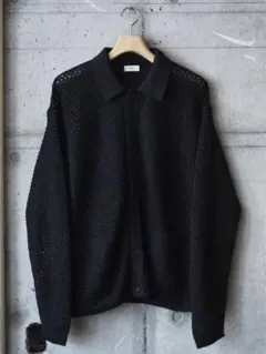 YOKE 26SS Mesh Knit Shirt Cardigan新品タグ付きのサムネイル