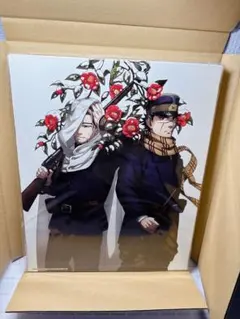 ゴールデンカムイ 黄金に染まる函館 アクリルボード イラストボード