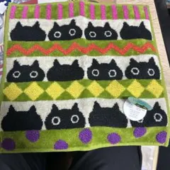 Atsuko Matano 猫デザイン ハンカチ