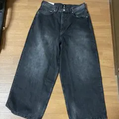 H&M スーパーバギー　34/30 ブラック　新品
