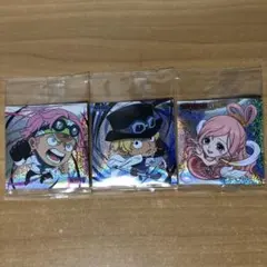ワンピース大海賊シールウエハースLOG10 GR3枚セット