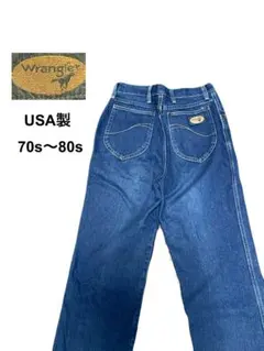 ★USA製★70s〜80s★Wrangler★デニムパンツ★TALON★11★