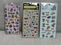 ぷくぷくシール おばけ スヌーピー トムとジェリー