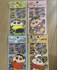 クレヨンしんちゃん　シール　ステッカー　4枚セット☆